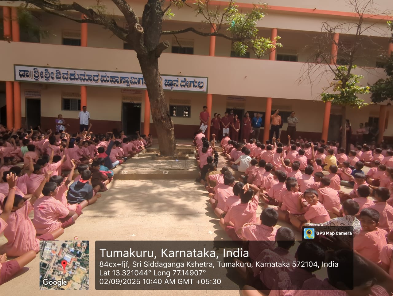 Dental screening and treatment camp